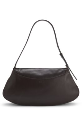Boss Ariell shoulder bag in leather with adjustable strap axelremsväskor dam – bild 3