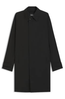 Water-repellent coat in stretch fabric 4