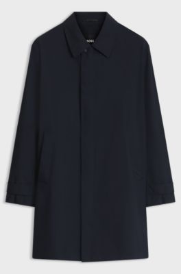 Water-repellent coat, Dark Blue