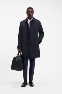 Water-repellent coat, Dark Blue