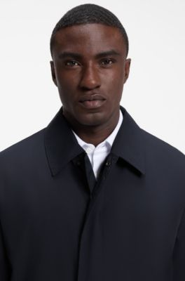 Water-repellent coat, Dark Blue