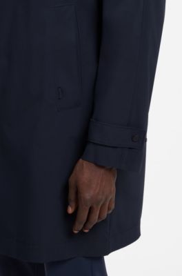 Water-repellent coat, Dark Blue