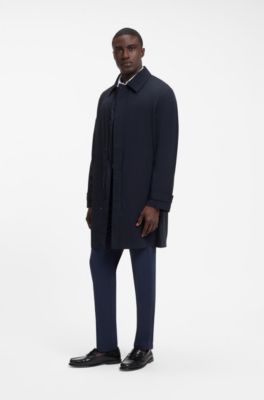 Water-repellent coat, Dark Blue