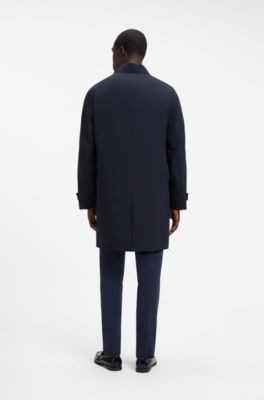 Water-repellent coat, Dark Blue