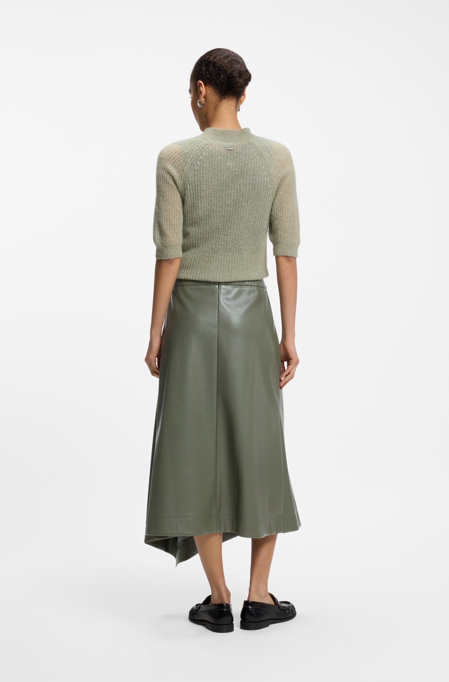 Boss Faux-leather skirt kjolar dam – bild 2