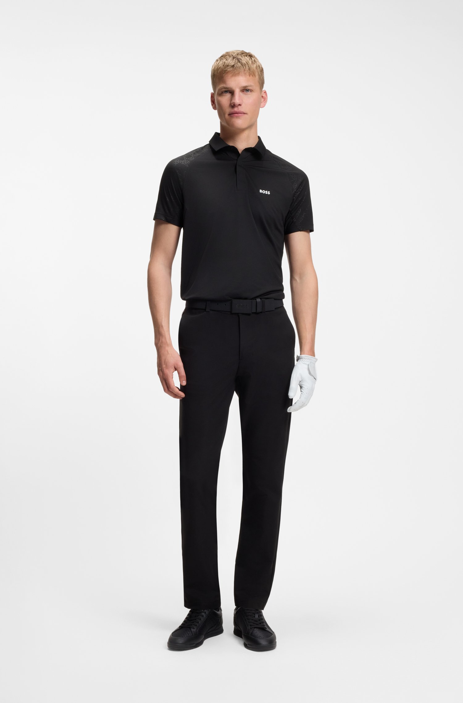 Boss Active polo shirt with moisture management pikéer herr – bild 2