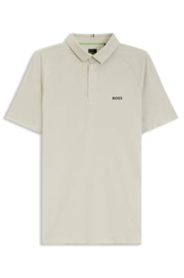 Active polo shirt with moisture management 1