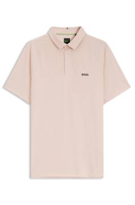 Active polo shirt with moisture management 1