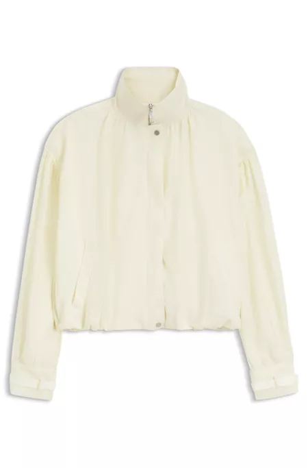 Relaxed-Fit Bomberjacke mit Stehkragen