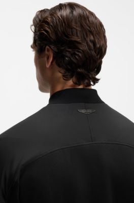 BOSS x ASTON MARTIN giubbotto stile bomber, Nero