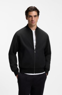 x ASTON MARTIN bomber-style jacket