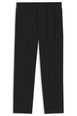 Boss Uomo Nero X Aston Martin Pantaloni Modern Fit In Cotone