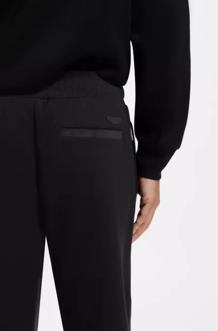 BOSS x ASTON MARTIN modern-fit trousers in cotton