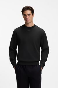 BOSS x ASTON MARTIN Sweatshirt aus Baumwolle, Schwarz