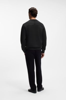 BOSS x ASTON MARTIN sweatshirt in cotton, Black