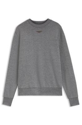 BOSS x ASTON MARTIN sweatshirt in cotton, Grey