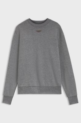 BOSS x ASTON MARTIN sweatshirt in cotton, Grey