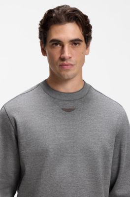 BOSS x ASTON MARTIN sweatshirt in cotton, Grey