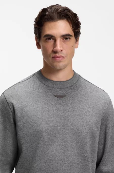 BOSS x ASTON MARTIN sweatshirt in cotton