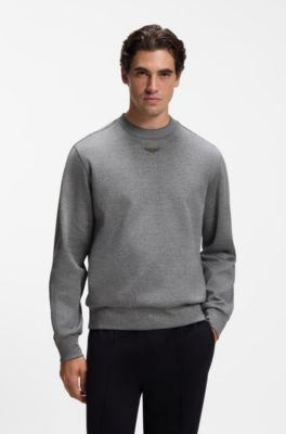 BOSS x ASTON MARTIN sweatshirt in cotton, Grey