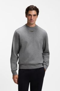 BOSS x ASTON MARTIN sweatshirt in cotton, Grey