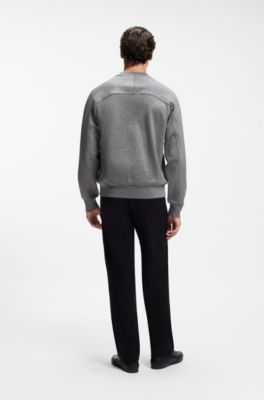 BOSS x ASTON MARTIN sweatshirt in cotton, Grey
