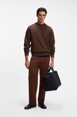 BOSS x ASTON MARTIN sweatshirt in cotton, Dark Brown