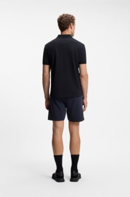 Boss Paddy polo shirt with structured logo patch pikéer herr – bild 3