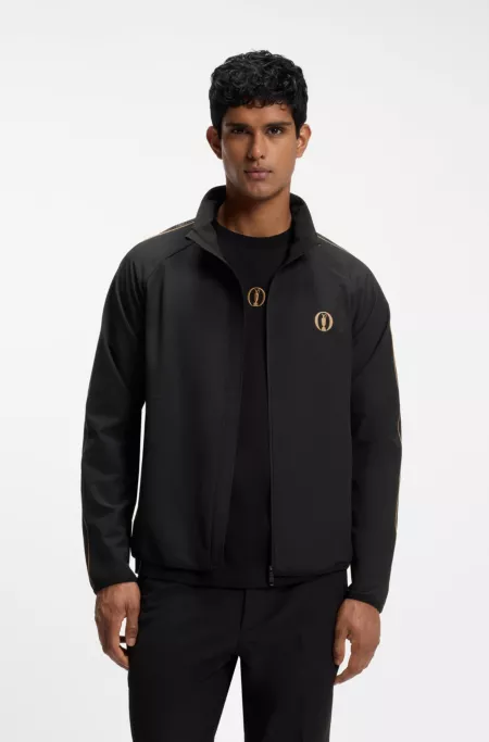 The Open water-repellent jacket with four-way stretch