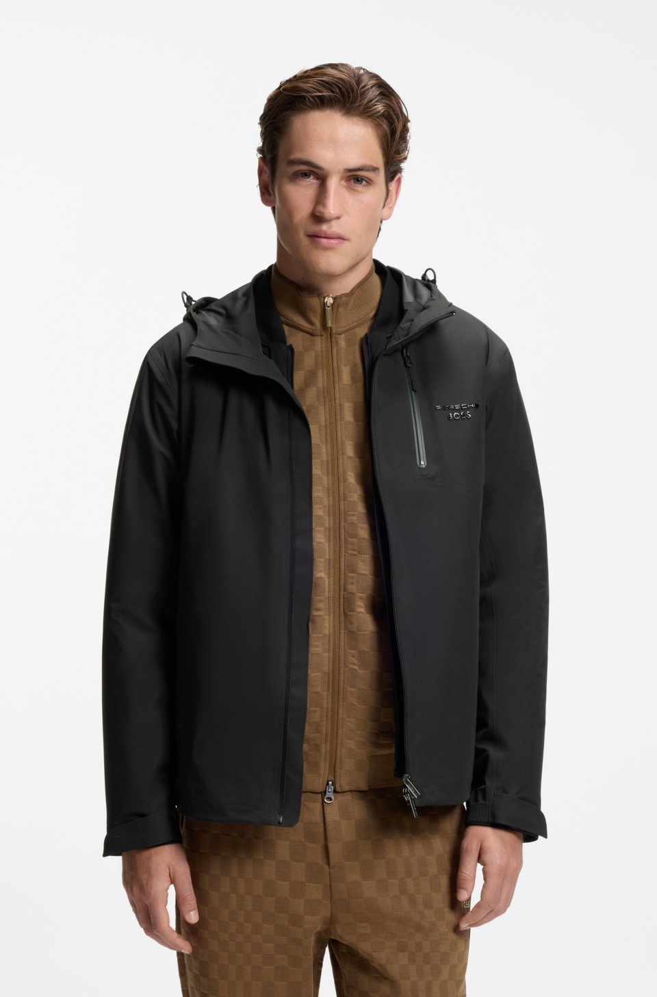 Porsche x BOSS three-in-one jacket