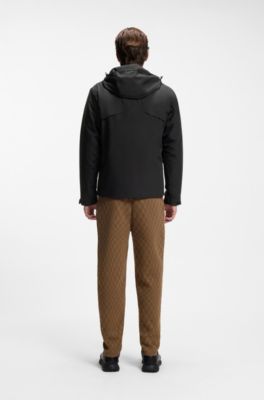 Porsche x BOSS three-in-one jacket, Black