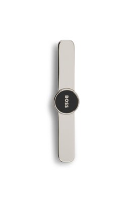 Boss Brass tie clip with round logo detail slipsklämmor herr – bild 3