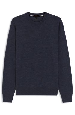 Regular-fit trui van merinowol