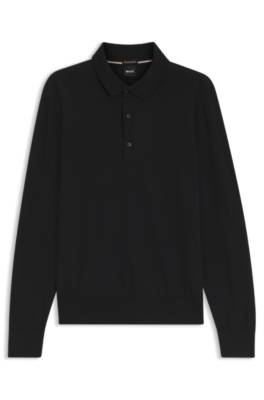 Merino-wool polo sweater 4