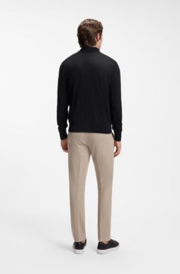 Merino-wool polo sweater 3