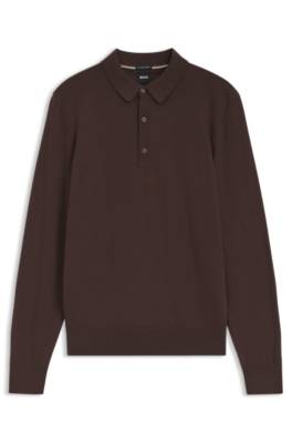Merino-wool polo sweater 4