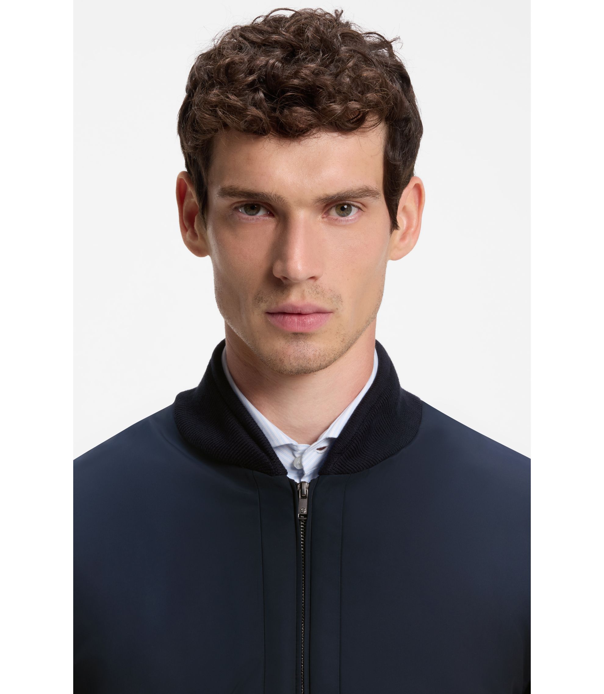 HUGO BOSS デザイナーズジャケット メンズ用 | アビエーター, パッド 