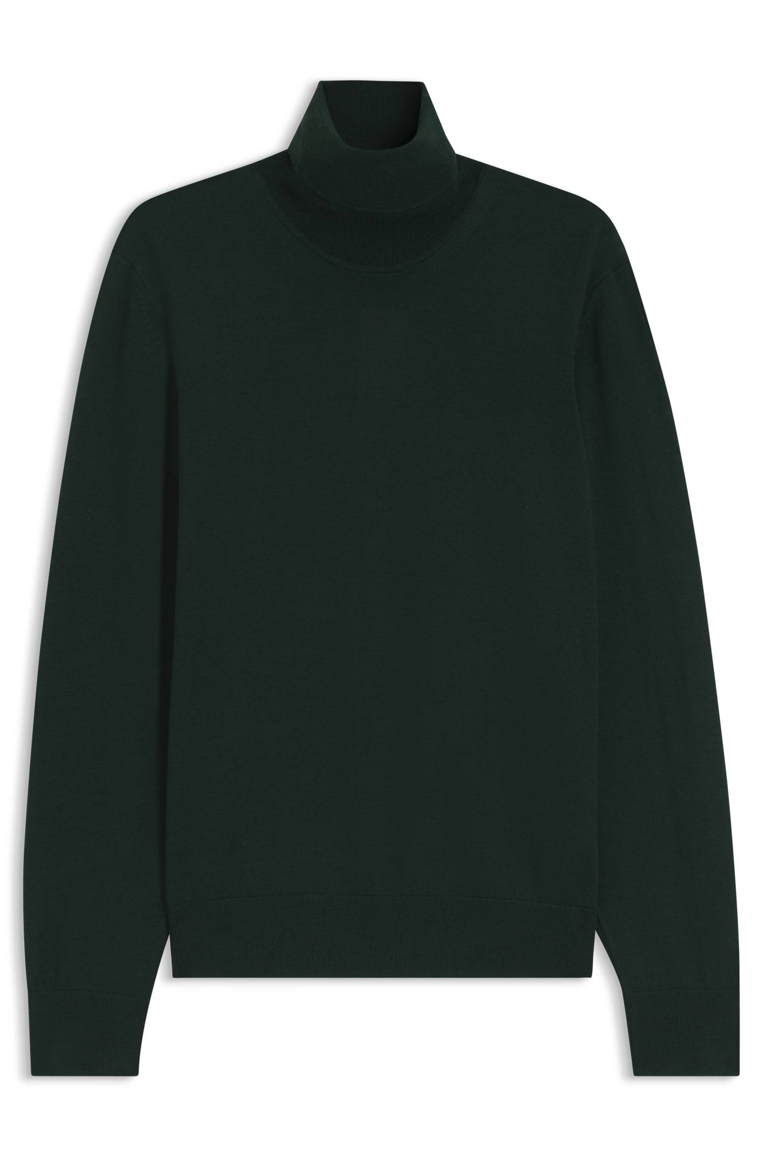 Boss Rollneck sweater in extra-fine merino wool tröjor herr – bild 4