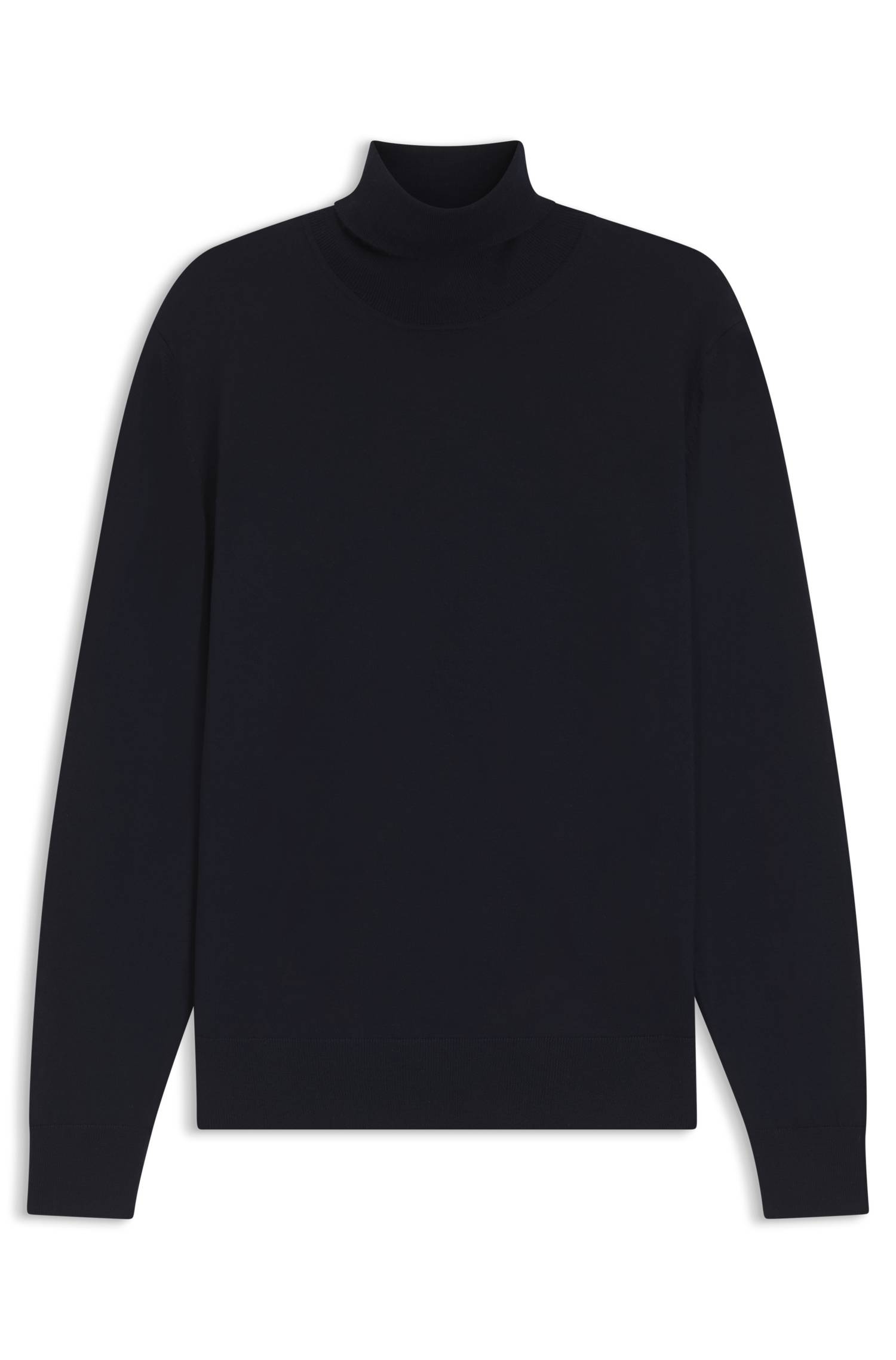Boss Rollneck sweater in extra-fine merino wool tröjor herr – bild 4