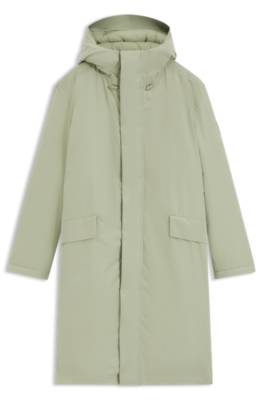 Padded parka with adjustable details 4