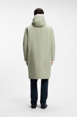 Padded parka with adjustable details 3