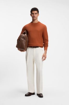 Regular-fit sweater , Brown