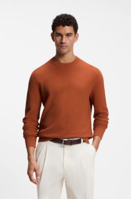 Regular-fit sweater , Brown