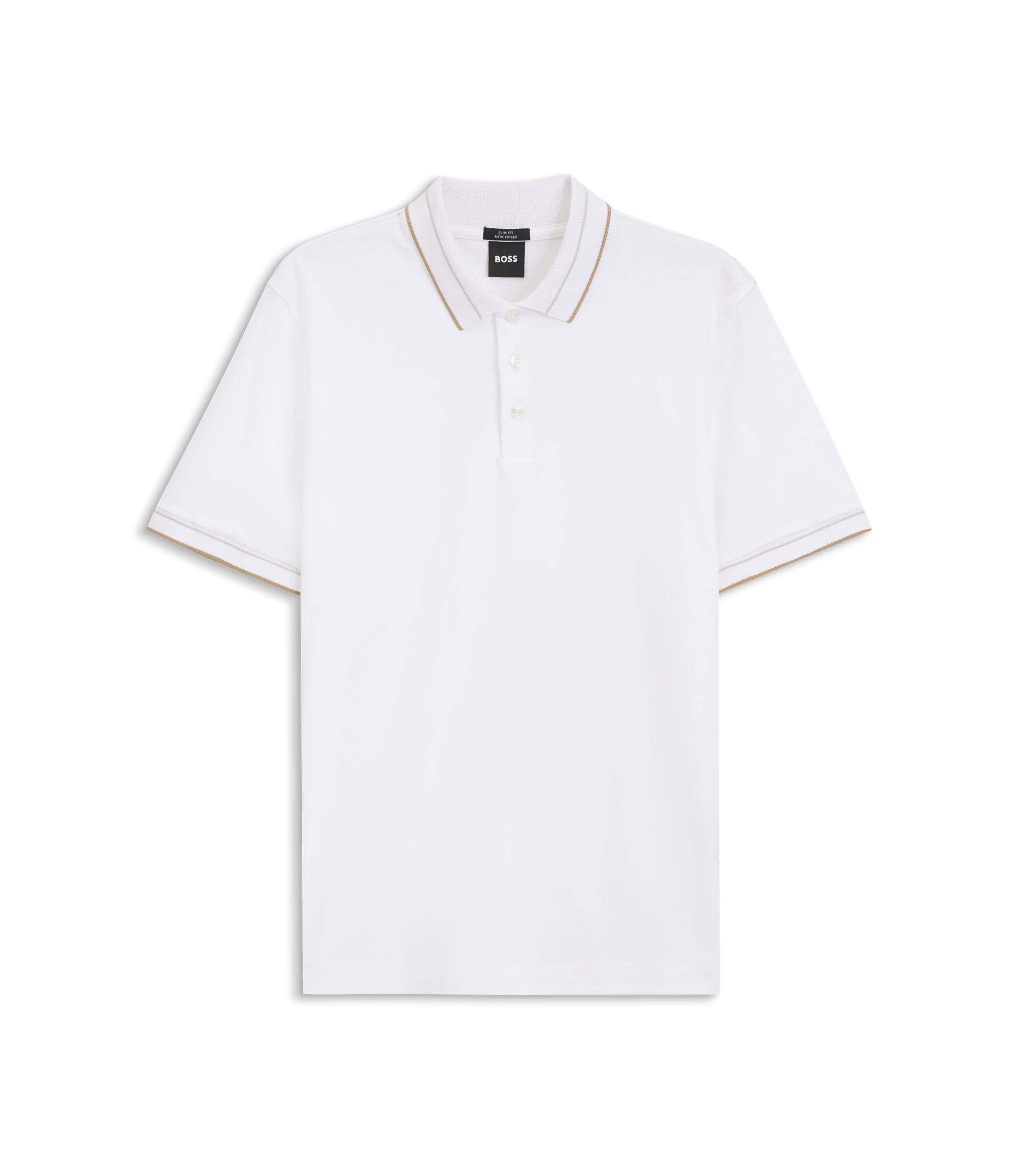 新品✨【HUGO BOSS】半袖ポロシャツ ピマコットン ホワイト L サイズ HUGO BOSS】半袖ポロシャツ ピマコットン ホワイト - メルカリ