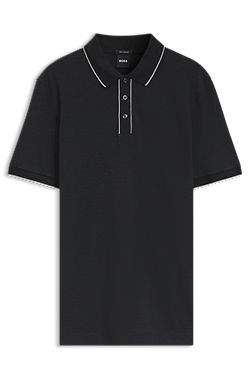 Regular-fit polo shirt in cotton