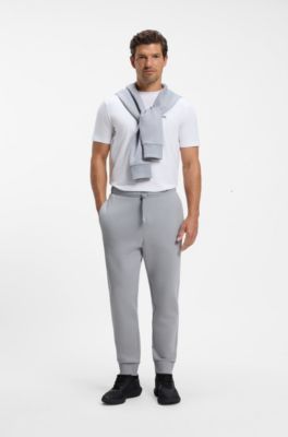 Jersey tracksuit bottoms, Light Grey
