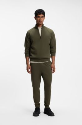 Jersey tracksuit bottoms, Olive