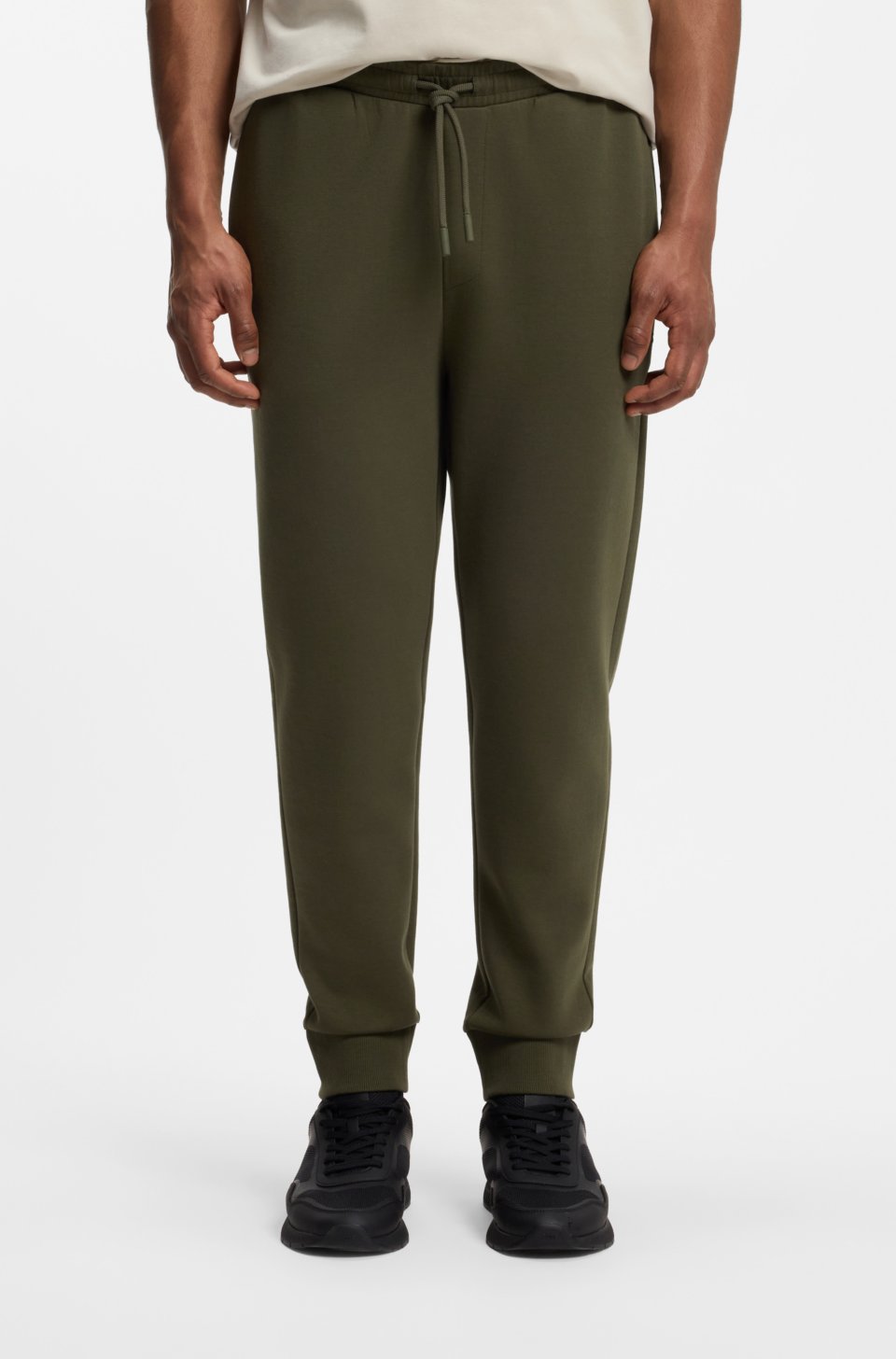 Jersey tracksuit bottoms