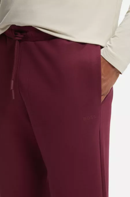 Jersey tracksuit bottoms