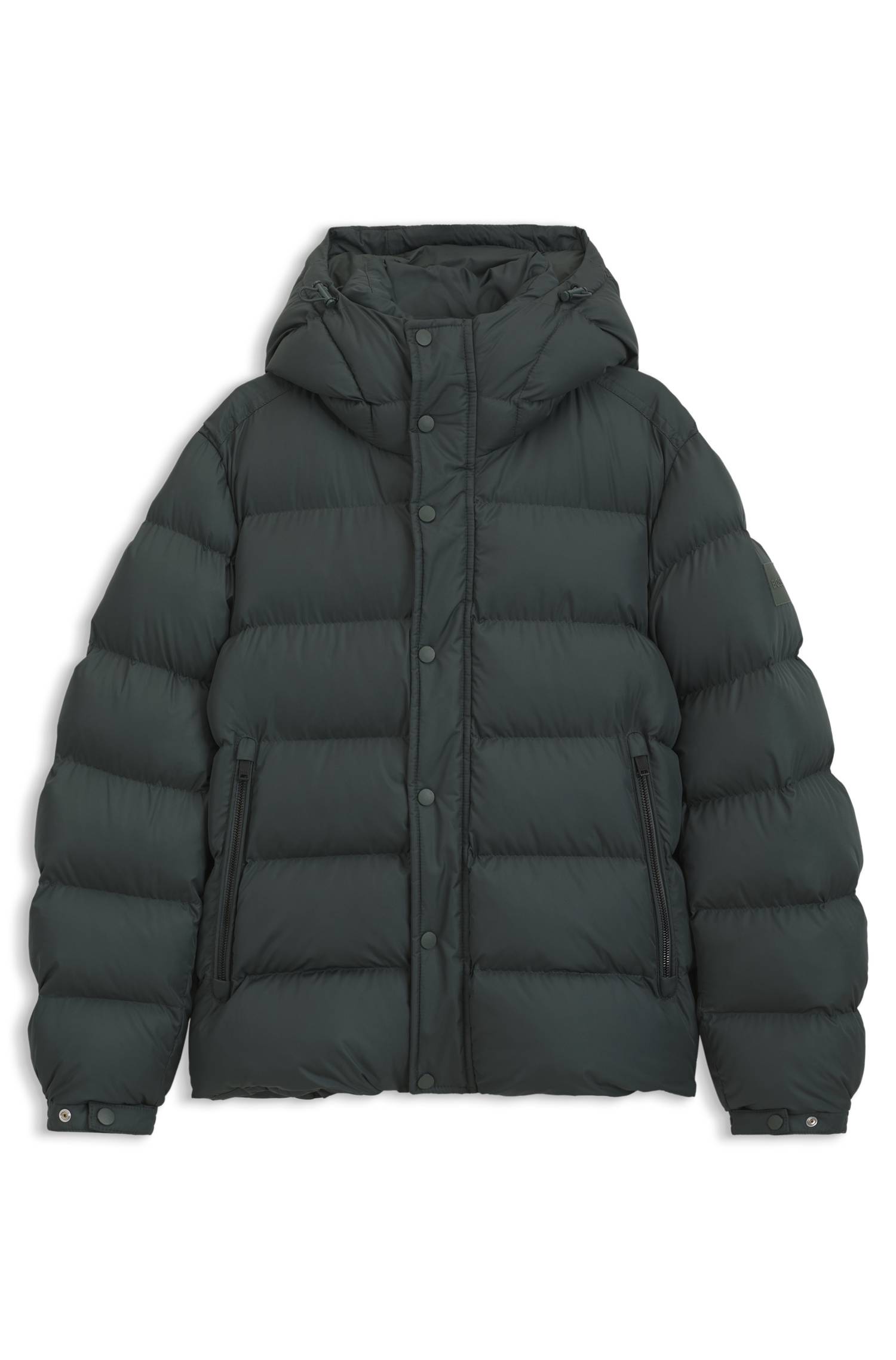 Boss Water-repellent hooded puffer jacket jackor herr – bild 4